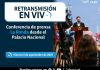 Conferencia de prensa La Ronda desde el Palacio Nacional. Foto La Hora: Gobierno de Guatemala.