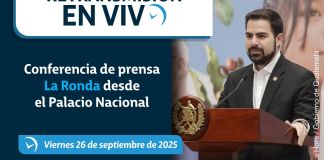 Conferencia de prensa La Ronda 26 de septiembre.