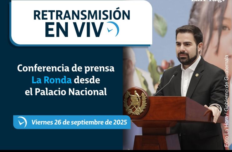 Conferencia de prensa La Ronda 26 de septiembre.