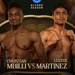 Léster Martínez y Christian Mbilli cara a cara