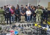 38 hombres detenidos en Michoacán ligados a la iglesia Luz del Mundo.