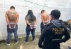 PNC traslada a Tribunales a presunto pandilleros de la MS-13 capturados en zona 1 de Mixco
