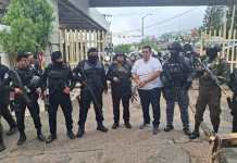 ¿Perseguido por la Interpol, mexicano refugiado en Huehuetenango es expulsado. Foto La Hora: Policía Nacional Civil