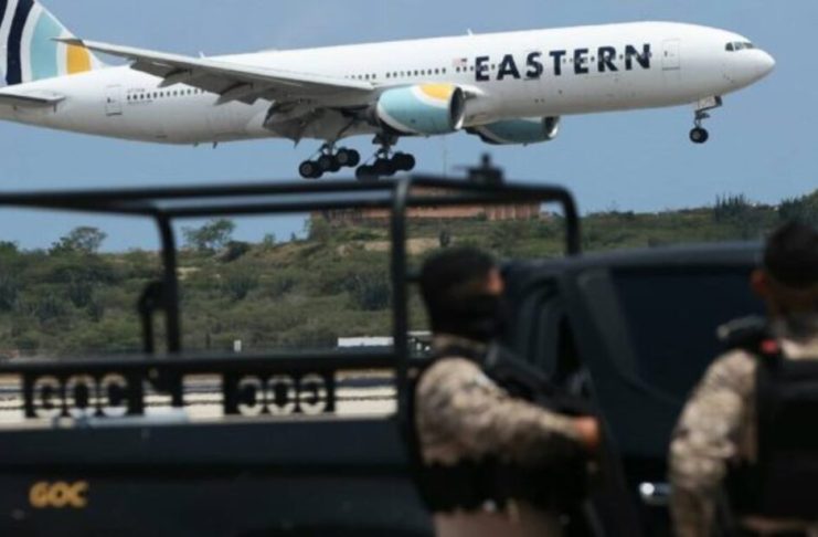 Arriban 259 migrantes venezolanos en un vuelo procedente de EE.UU.