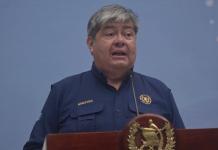Ministro Francisco Jiménez, sobre incautaciones. Foto La Hora: Fabricio Alonzo