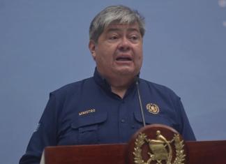 Ministro Francisco Jiménez, sobre incautaciones. Foto La Hora: Fabricio Alonzo