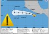 El Insivumeh informó que el sistema de baja presión se convirtió en la tormenta tropical Narda.
