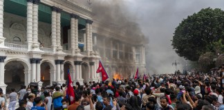 Protestas en Kathmandu, capital de Nepal