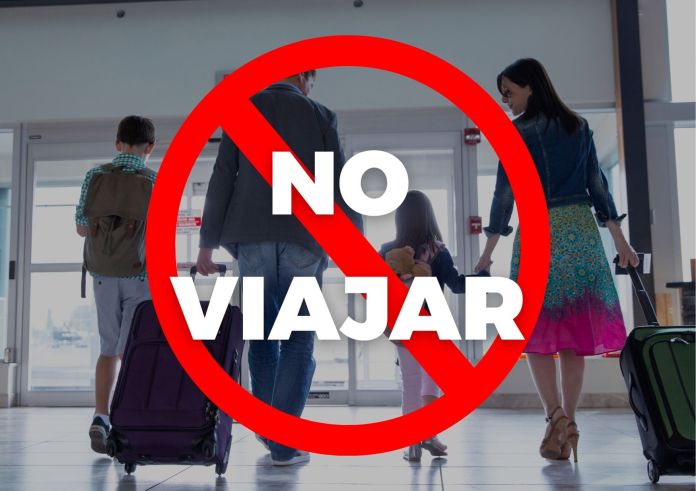 Países a los que EE. UU recomienda no viajar