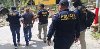 Capturan a presunto responsable de homicidio en San Antonio La Paz.