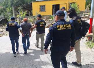 Capturan a presunto responsable de homicidio en San Antonio La Paz.