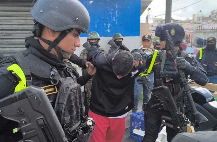 El Ministerio Público (MP) confirmó que los integrantes de la MS-13, detenidos por el caso "Rescatando El Gallito", aún esperan audiencia. Foto La Hora: PNC