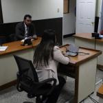 La fiscal Paola Pimentel da su última palabra antes de que la jueza Patricia Verás emita una sentencia esta tarde. Foto La Hora: Daniel Ramírez.