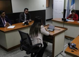 La fiscal Paola Pimentel da su última palabra antes de que la jueza Patricia Verás emita una sentencia esta tarde. Foto La Hora: Daniel Ramírez.