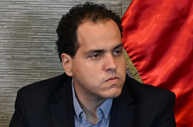 Encuentro entre político venezolano y ministro guatemalteco.