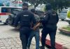 Presunto ladrón de retrovisores y baterías de motos capturado en Jutiapa. Foto La Hora: PNC