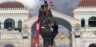 Protestas en Nepal