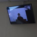 Luis Alberto Osorio Mazariegos, alías "Pupusita", aceptó ante el Tribunal Tercero de Sentencia Penal ser extraditado a Estados Unidos. Foto La Hora: Daniel Ramírez