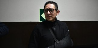 El expresidente del INDE, Melvin Quijivix, debe ser enviado a prisión preventiva por orden de la Sala Tercera Penal. Foto La Hora: Daniel Ramírez