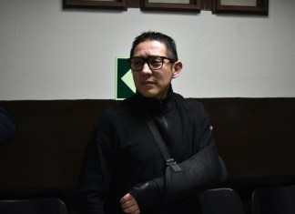 El expresidente del INDE, Melvin Quijivix, debe ser enviado a prisión preventiva por orden de la Sala Tercera Penal. Foto La Hora: Daniel Ramírez