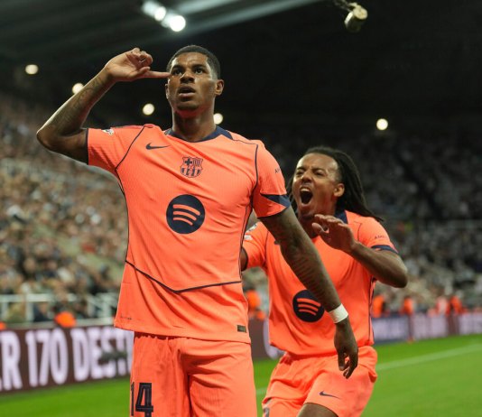 Rashford le dio la victoria al Barcelona frente al Newcastle