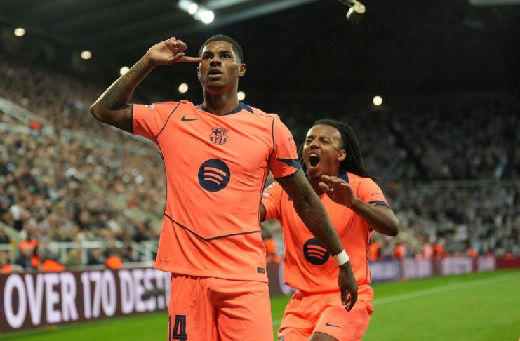 Rashford le dio la victoria al Barcelona frente al Newcastle