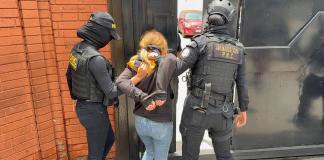 Recapturan a mujer vinculada a estructura criminal en Chinautla.