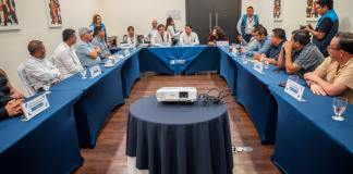 Reunión de la Asociación Nacional de Municipalidades. Foto La Hora: RRSS Anam