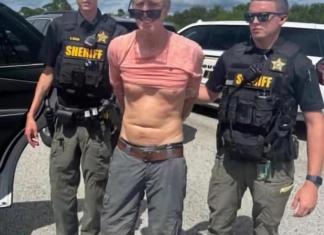 Momento del arresto de Ryan Routh, sospechoso de intentar asesinar al expresidente Donal Trump en Palm Beach, Florida (EEUU). Foto: La Hora: EFE