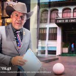 Alcalde de San Juan Sacatepéquez ante la CC. Arte La Hora: Francisco Altán