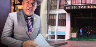 Alcalde de San Juan Sacatepéquez ante la CC. Arte La Hora: Francisco Altán