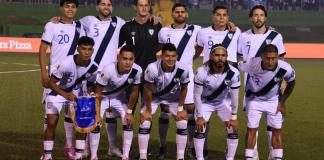 Selección de Guatemala. Foto La Hora: José Orozco.