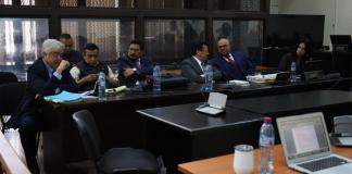 El Tribunal de Mayor Riesgo B escuchó la última palabra de los 5 implicados en el caso TCQ luego de finalizar el juicio en su contra. Foto La Hora: Daniel Ramírez