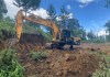 Trabajos en la ruta alterna a Santa María de Jesús. Foto La Hora: CIV