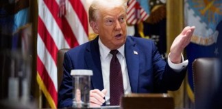 El presidente de Estados Unidos, Donald Trump, en una foto de archivo. Foto: La Hora: EFE