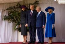 Rey Carlos III recibe a Trump en su segunda visita de Estado en Reino Unido El rey Carlos III de Gran Bretaña recibe al presidente estadounidense Trump durante una visita de Estado. Foto: La Hora: EFE