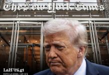 AP: The New York Times es demandado por el presidente Trump Trump