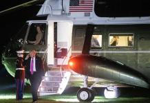 Trump confirmó el ataque por medio de su red social Thurth Social. Foto La Hora: EFE