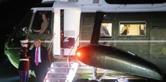 Trump confirmó el ataque por medio de su red social Thurth Social. Foto La Hora: EFE