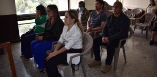 El Tribunal Tercero de Sentencia Penal condeno a seis acusados vinculados a Arnoldo Medrano dentro del caso Vivienda Digna. Foto La Hora: Daniel Ramírez