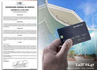 Contraloría General de Cuentas aceptará pagos de servicios con tarjeta en todas sus dependencias.