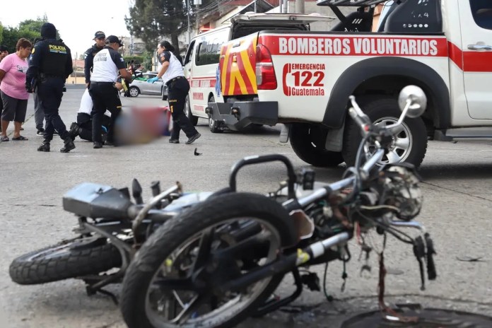 accidente moto