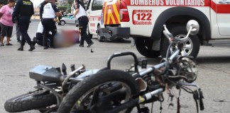 accidente moto