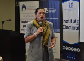 La presidenta del TSE, Blanca Alfaro, espera que el exdirector de Informática, Jorge Santos, retorne a la entidad electoral. Foto La Hora: José Orozco