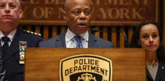 Fotografía de archivo del alcalde de Nueva York, Eric Adams. Foto La Hora: EFE