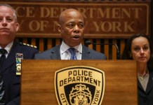 Alcalde de Nueva York, Eric Adams, anuncia que no buscará un segundo mandato Fotografía de archivo del alcalde de Nueva York, Eric Adams. Foto La Hora: EFE