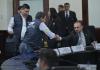 El ministro de Comunicaciones, Miguel Díaz, analiza ofrecer trabajos en Boca del Monte, donde ha habido derrumbes. Foto: La Hora / Fabricio Alonzo