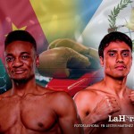El guatemalteco Léster Martínez se enfrentará al franco-camerunes Christian Mbilli, este sábado 13 de septiembre. Diseño La Hora: Alejandro Ramírez