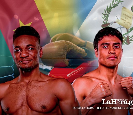 El guatemalteco Léster Martínez se enfrentará al franco-camerunes Christian Mbilli, este sábado 13 de septiembre. Diseño La Hora: Alejandro Ramírez