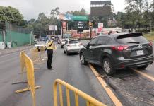 PMT amplía horario de carril reversible en Santa Catarina Pinula